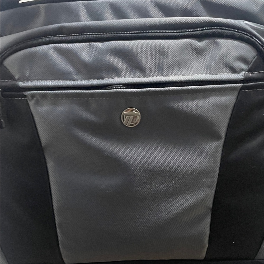 HP Black and Gray Laptop Bag